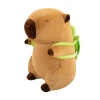 Cute brown capybara plush doll, soft and adorable pillow, children's toy, stuffed doll gift collection Item Picture